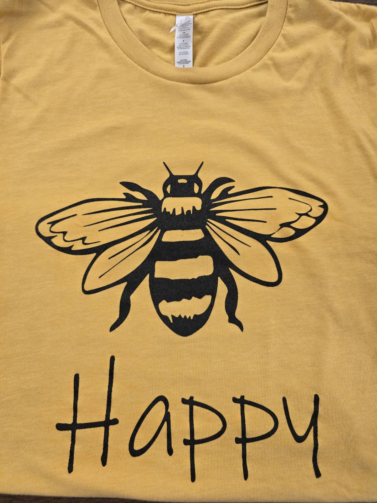 Bella + Canvas Short Sleeve Shirt - Yellow