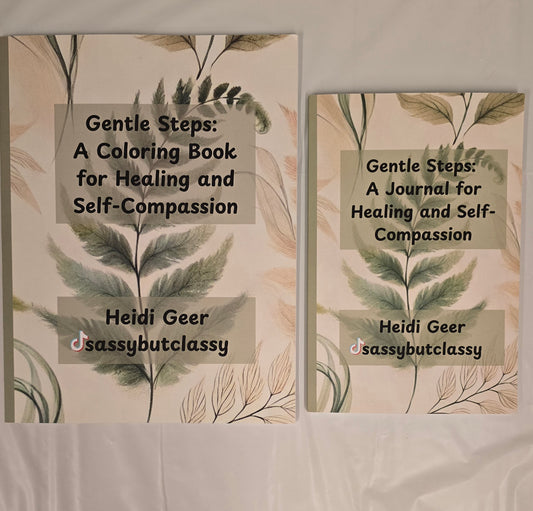 Gentle Steps: A Journal for Healing and Self-Compassion During Depression Set