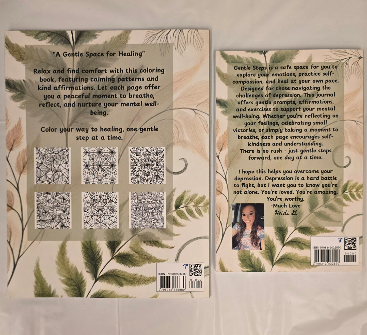 Gentle Steps: A Journal for Healing and Self-Compassion During Depression Set