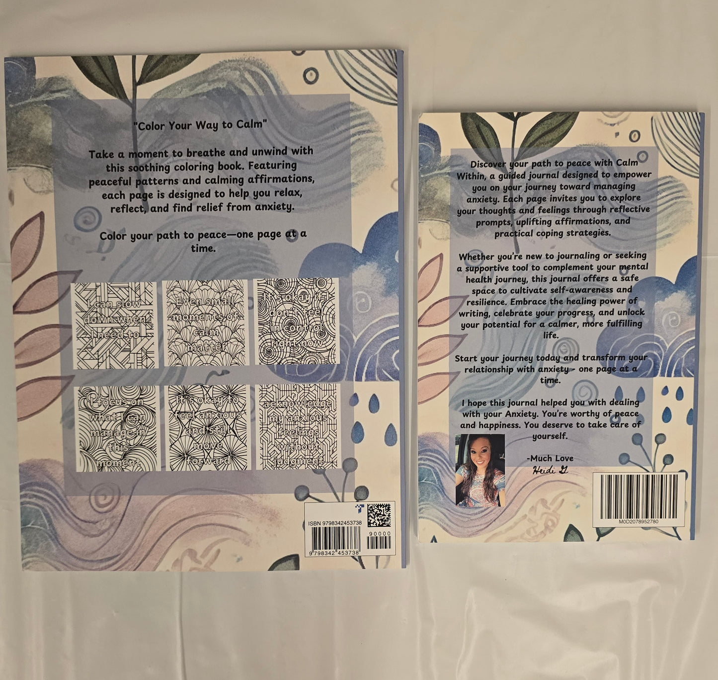 Calm Within: A Journal for Easing Anxiety and Finding Inner Peace Set