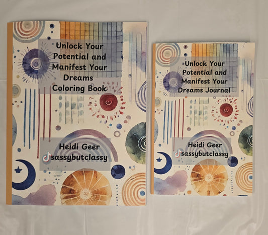 The Vision Board and Affirmation Journal: Unlock Your Potential and Manifest the Life You Desire Set