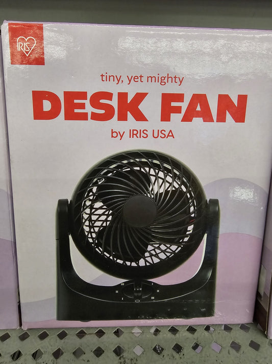 IRIS 3 Speed Desk Oscillating Fan