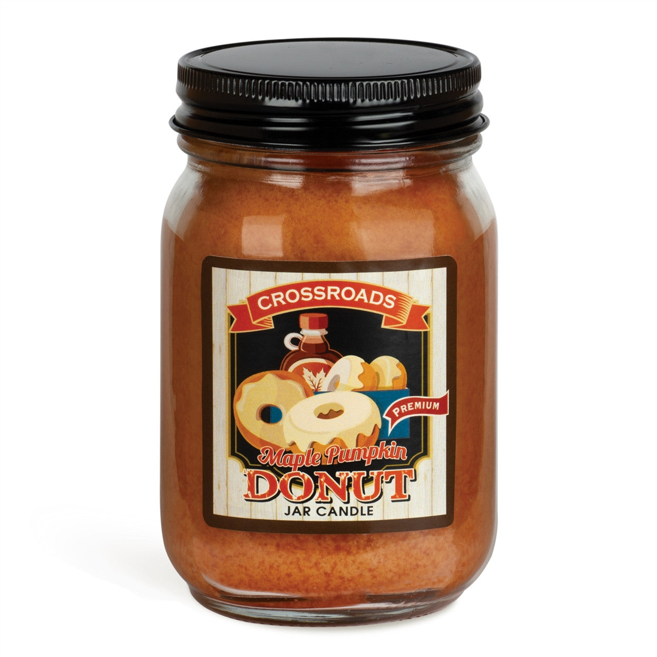 Maple Pumpkin Donut - 12 oz. Pint Candle