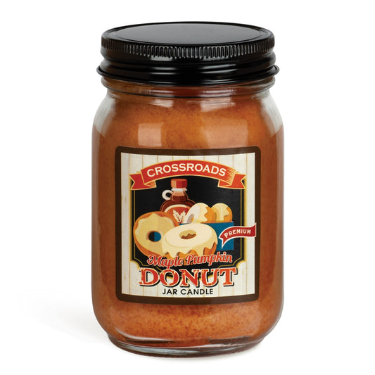 Maple Pumpkin Donut - 12 oz. Pint Candle