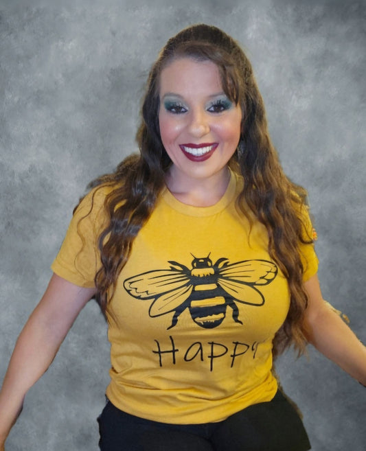 Bella + Canvas Short Sleeve Shirt - Yellow